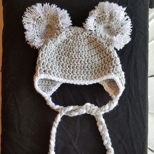 Koala bear earflap hat